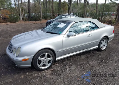 2003 Mercedes-Benz Clk 430 z USA, uszkodzony, nr VIN WDBLK70G33T143071